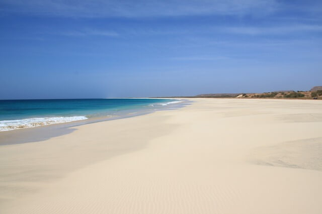 Boa Vista plage paradisiaque du Cap-Vert