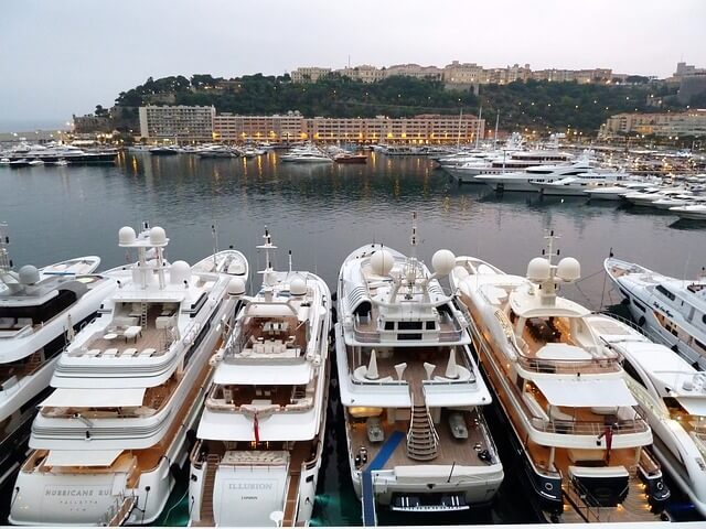 yachts à Monaco