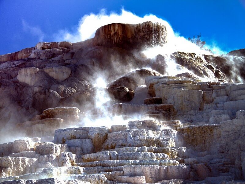 Mammoth Hot Springs parc national de Yellowstone
