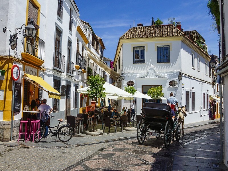 Rue de Cordoue en Espagne