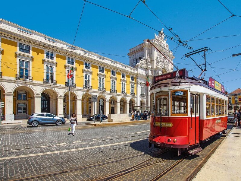Tram au portugal