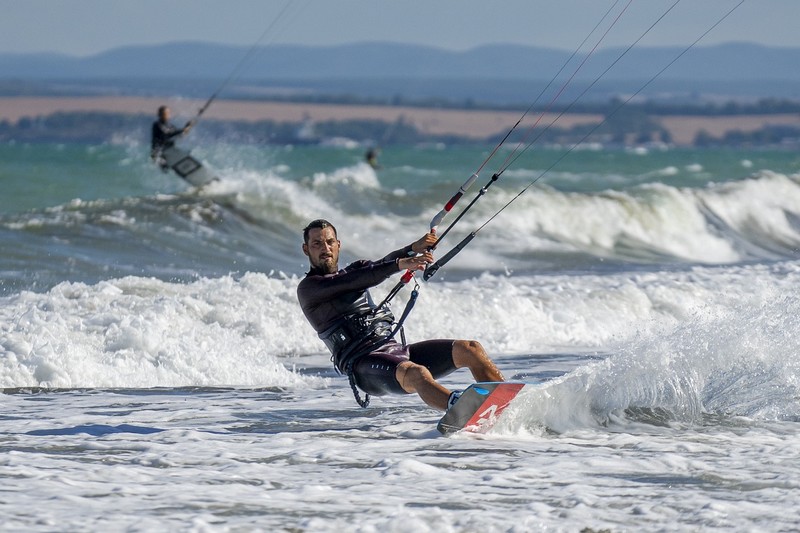 kite surf sur plages de Sarzeau