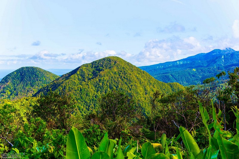montagnes en Guadeloupe