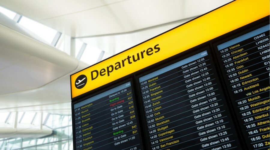 Aéroports européens à éviter à tout prix cet été
