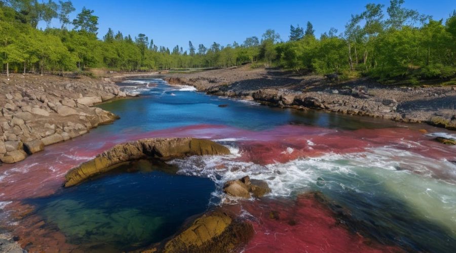 Où randonner pour découvrir la rivière aux cinq couleurs, la plus belle au monde ?