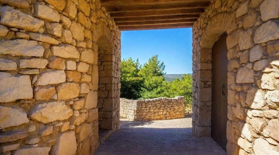 La nature a repris ses droits dans ce village lové sur les pentes des Monts de Vaucluse et on comprend pourquoi