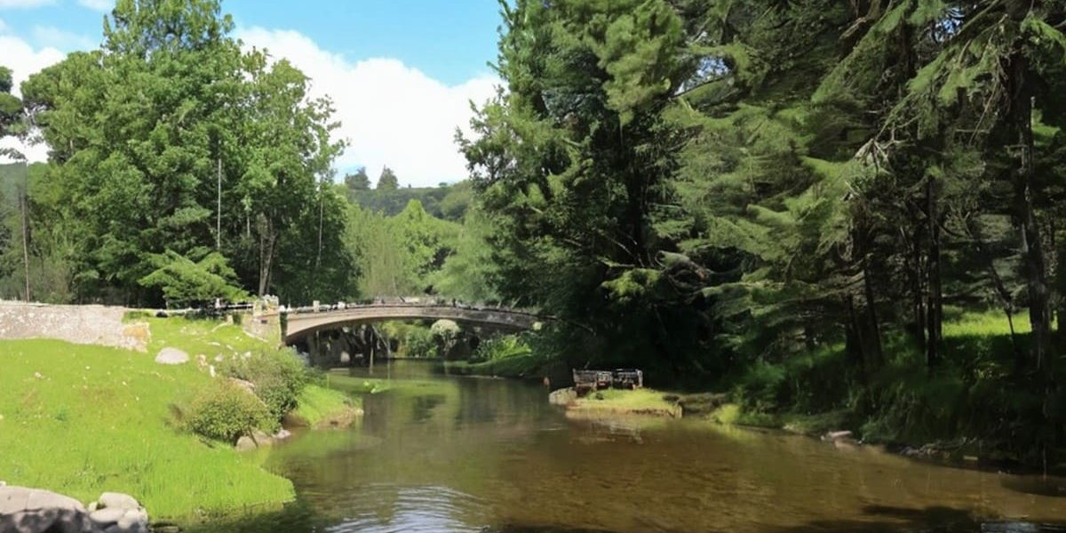 Village proche océan Atlantique