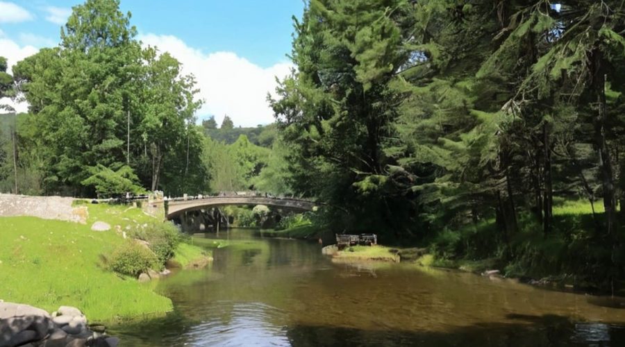 Village proche océan Atlantique