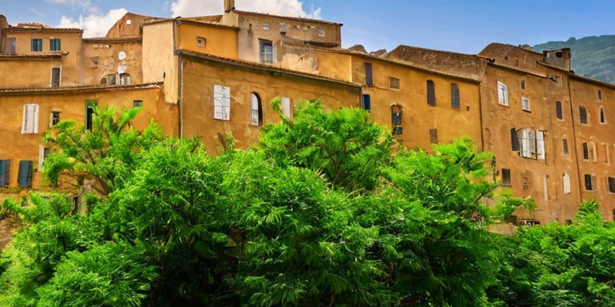 Village provençal typique