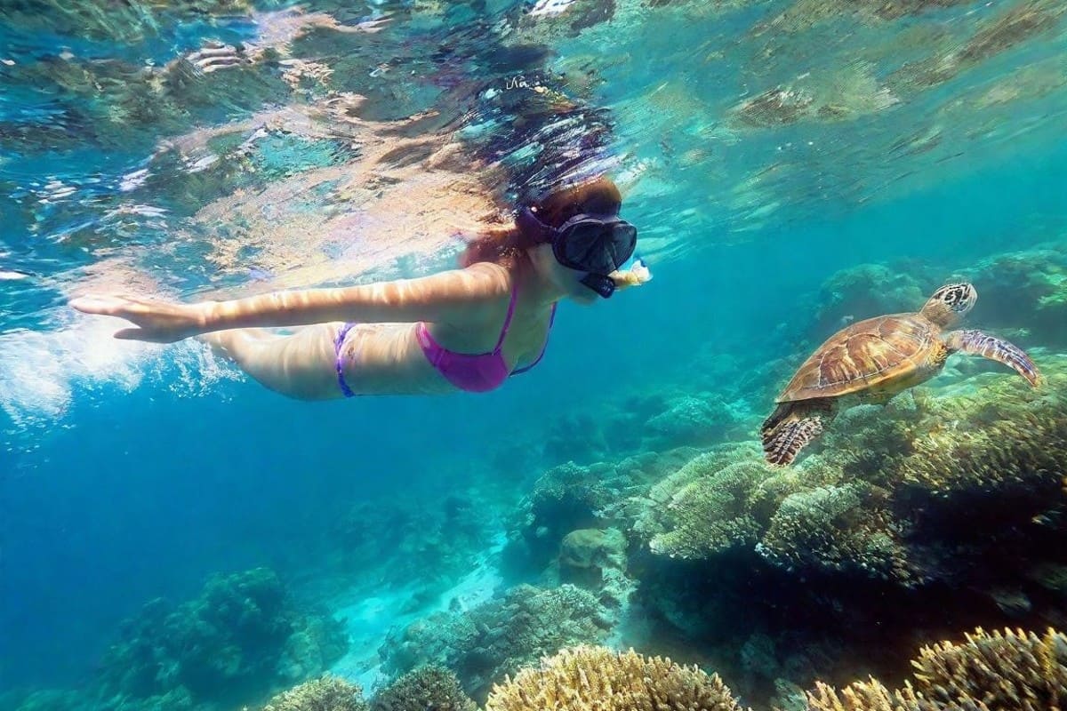 Snorkeling à Corfou