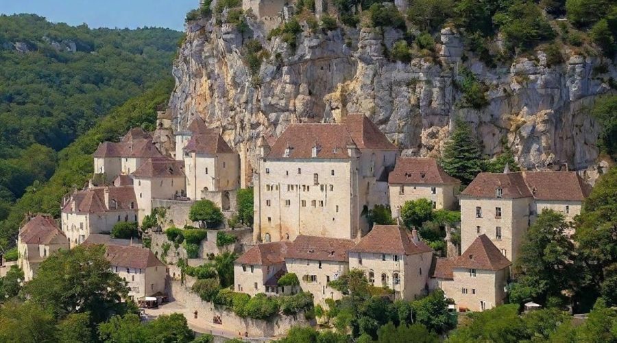 Ce village médiéval perché dans le Lot avec sa crypte millénaire