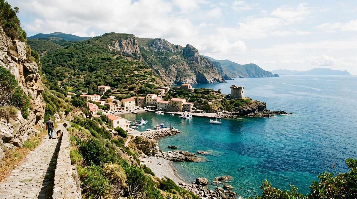 À seulement une heure de la Corse, découvrez Capraia, une île italienne préservée du tourisme de masse