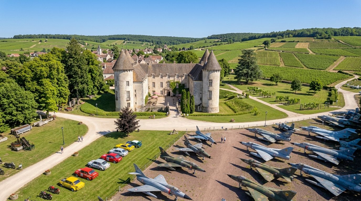 Château de Savigny-lès-Beaune, le château le plus insolite de France