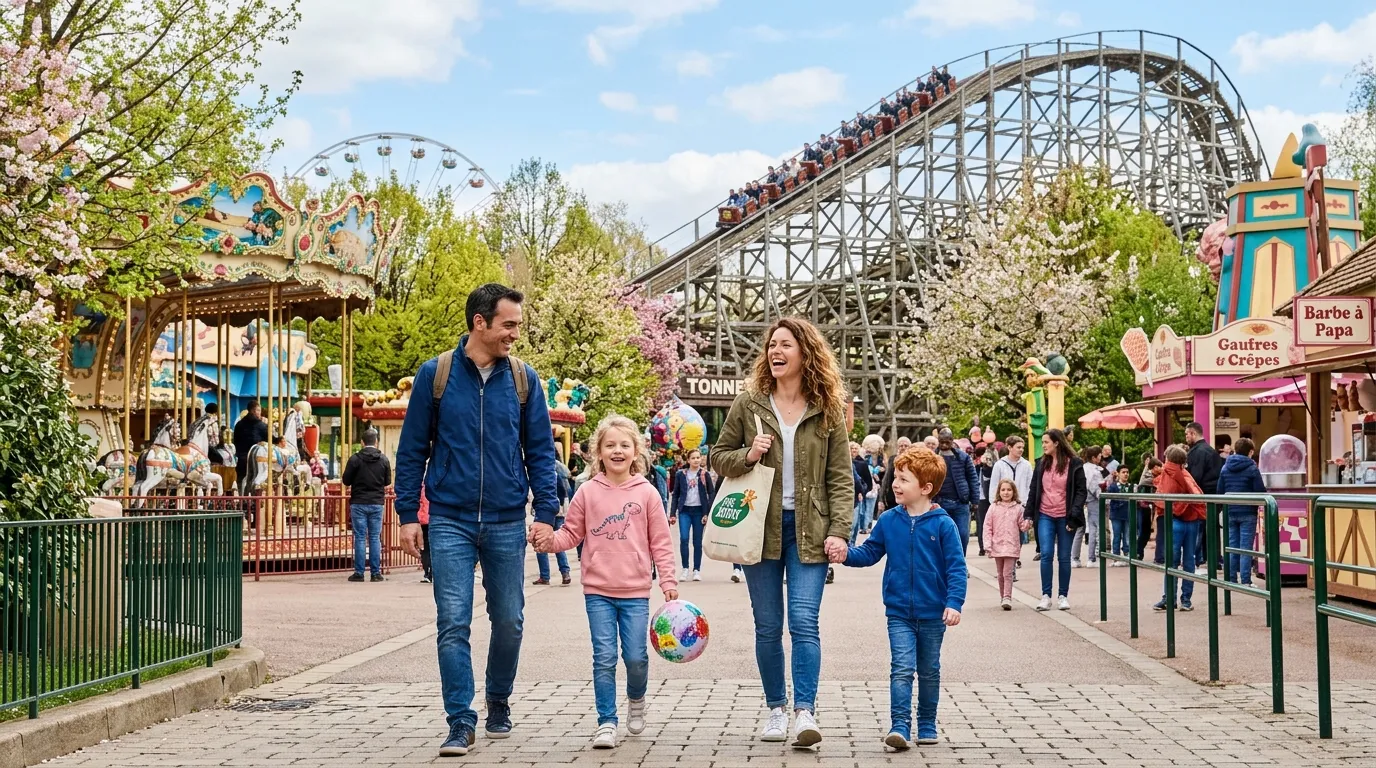 Où partir en avril avec des enfants ? Idées de séjours axés sur la nature, les parcs d'attractions et les safaris