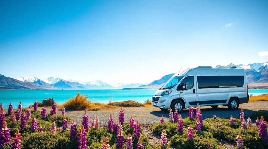 Road trip en Nouvelle-Zélande : organiser son voyage en camping-car au début de la haute saison