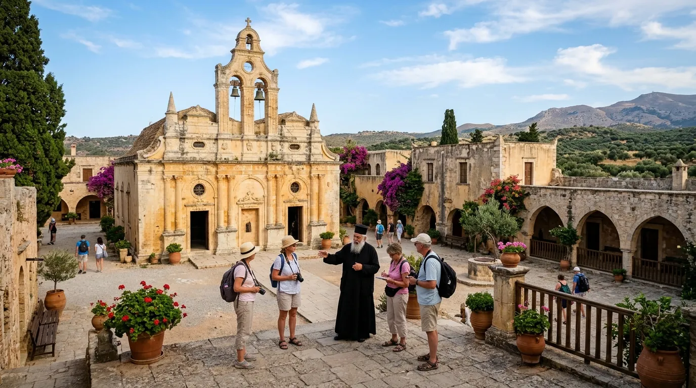 Choses à ne pas faire en Crète : les erreurs à éviter dans les monastères et les villages